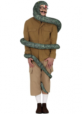 Men's Snake Attack Costume