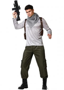 Men's Video Game Adventurer Costume