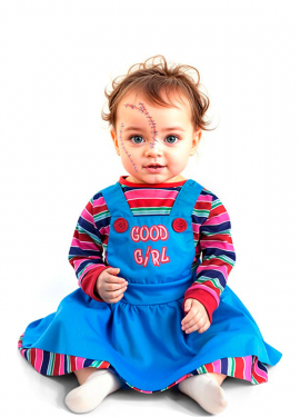 Devil Doll Baby Costume