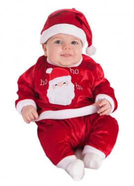 irregular base Predecir Disfraz de Baby Papá Noel para bebé