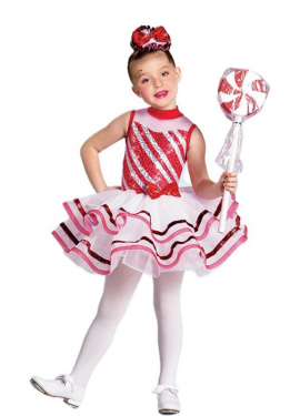 Candy Ballerina Kostüm für Mädchen