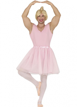 Pink Ballerina Costume for Men