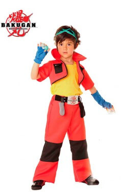 Fato de Bakugan para criança