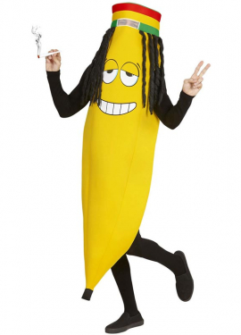 Rastafarian Banana Adult Costume