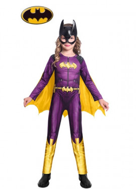 Disfraz de Batgirl Comic para niña