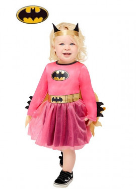 Fato de Batgirl rosa para menina e bebé