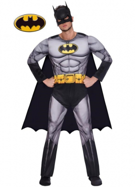 Classic Muscle Batman costume for men