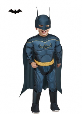 Costume Batman Dcp prescolare con maschera per ragazzi