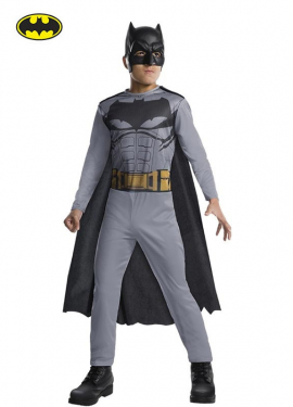 Batman Justice League Opp Grey Costume with Mask for Kids