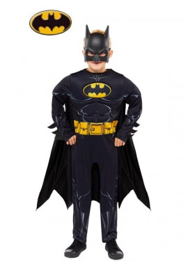 Comic Muscle Batman costume for children