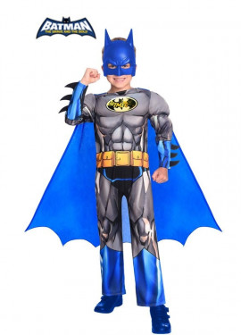 Batman The Fearless Muscle Costume for children