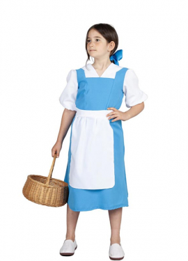 Disfraz de Bella Campesina para niña