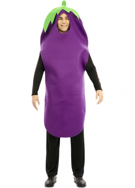Eggplant costume for men
