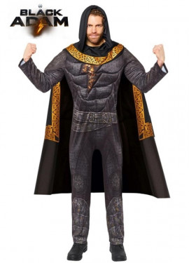 Muscle Black Adam costume for men