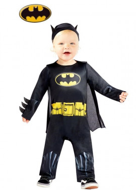 Black Batman costume for children and babies