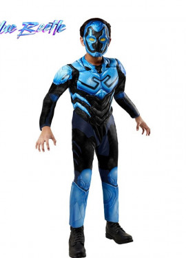 Boys Muscle Blue Beetle DC Comics Costume