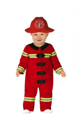 Beatie Costume da 12 Pezzi per Bambini Costume Costume da Pompiere per Costume da Vigile del Fuoco Halloween Natale Regalo di Compleanno per Bambini Costume da Neonato Gioco di Ruolo Set da Gioco 