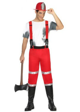 Disfraz de Bombero para hombre