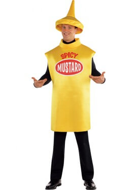 Senfboot Kostüm für Erwachsene in Universalgröße