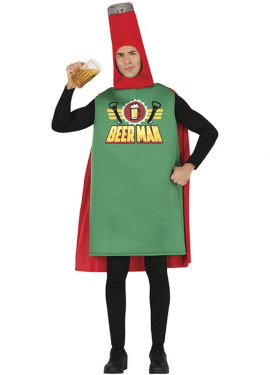 Beerman Bottle Costume for Men