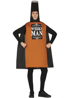 Whiskeyman Bottle Costume for Men