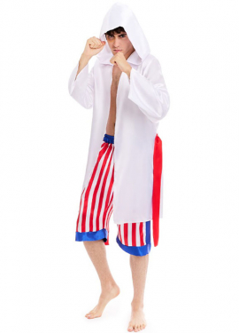 Rocky Boxer Costume for Men