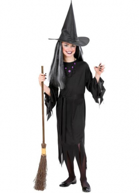 Classic Witch Costume for Girls