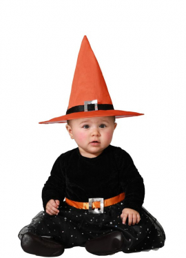 Orange Witch Costume for Baby and Girl