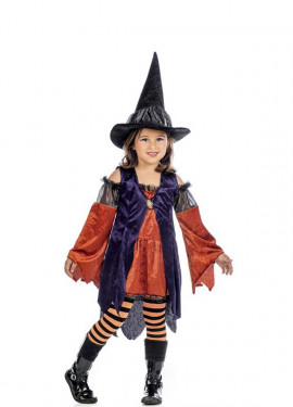 Disfraz de Halloween para niñas – Disfraz de bruja de Stitch y Spiderella  (8-10 años, disfraz de Spiderella)