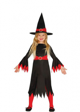 Black Witch Costume for Girls