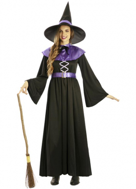 Purple Witch Costume for Women