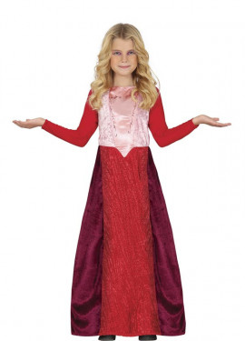 Red witch costume for girls