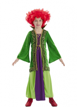 Green Witch Costume for Girls