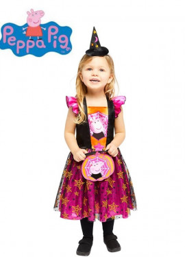 Costume da Streghetta Peppa Pig per bambina e bambino