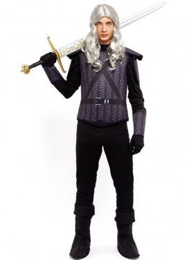 Dark Medieval Witch Costume for Men