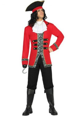 Costume da bucaniere per un uomo Costume da bucaniere per un uomo