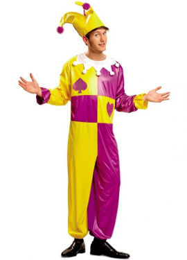 Jester or Joker Costume for Men size ML