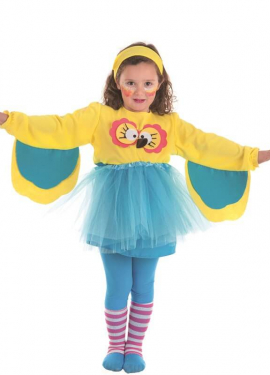 Owl Costume with Big Eyes for Girl