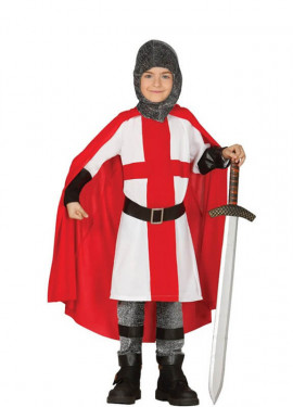 Disfraz de Caballero Cruzado para niño