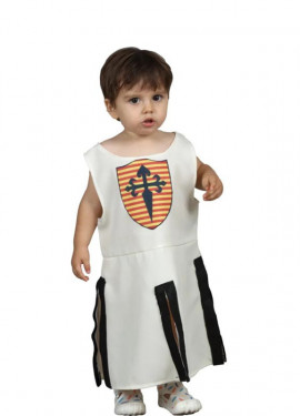 Medieval Knight Cross of Santiago costume for baby and child