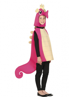 Pink Seahorse Costume for children