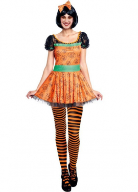 Pumpkin costume for women