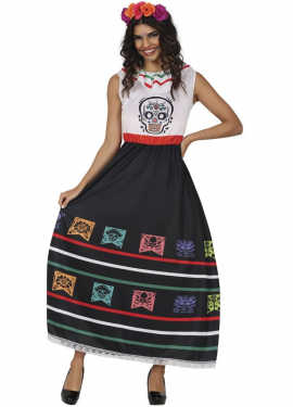 Calavera Catrina Skull Costume for Women