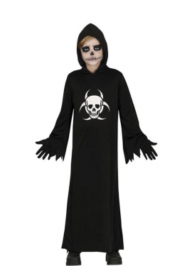 Hooded Skull Costume for Kids