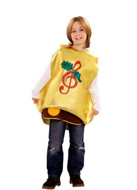 Fato de sino de Natal para crianças