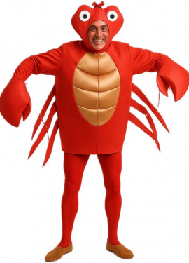 Fato de caranguejo para homem