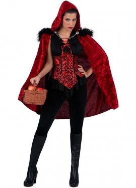 Black Forest Little Red Riding Hood costume for women