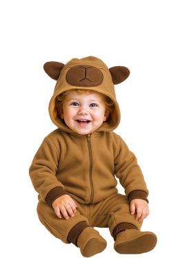 Costume de bébé capybara
