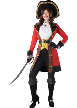 Captain Hook Piraten-Kostüm-Männer