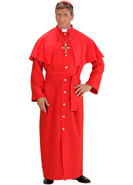 Red Cardinal Costume for Men